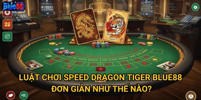 Luật chơi Speed Dragon Tiger Blue88 đơn giản như thế nào?