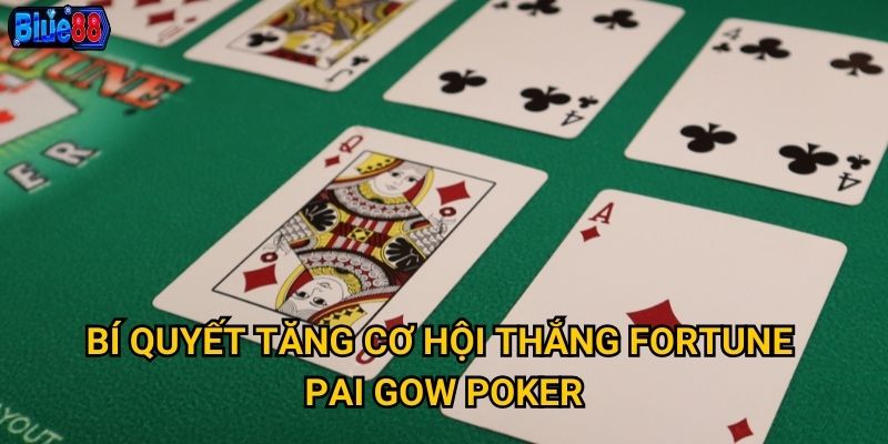 Bí quyết tăng cơ hội thắng Fortune Pai Gow Poker