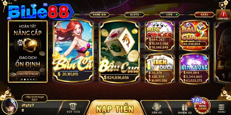 Danh mục game nổi vật tại Go88 không nên bỏ lỡ